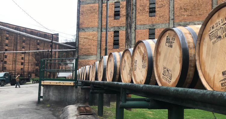 Buffalo Trace unveiled a new still house that can produce 60,000 gallons a day. (Spectrum News 1)