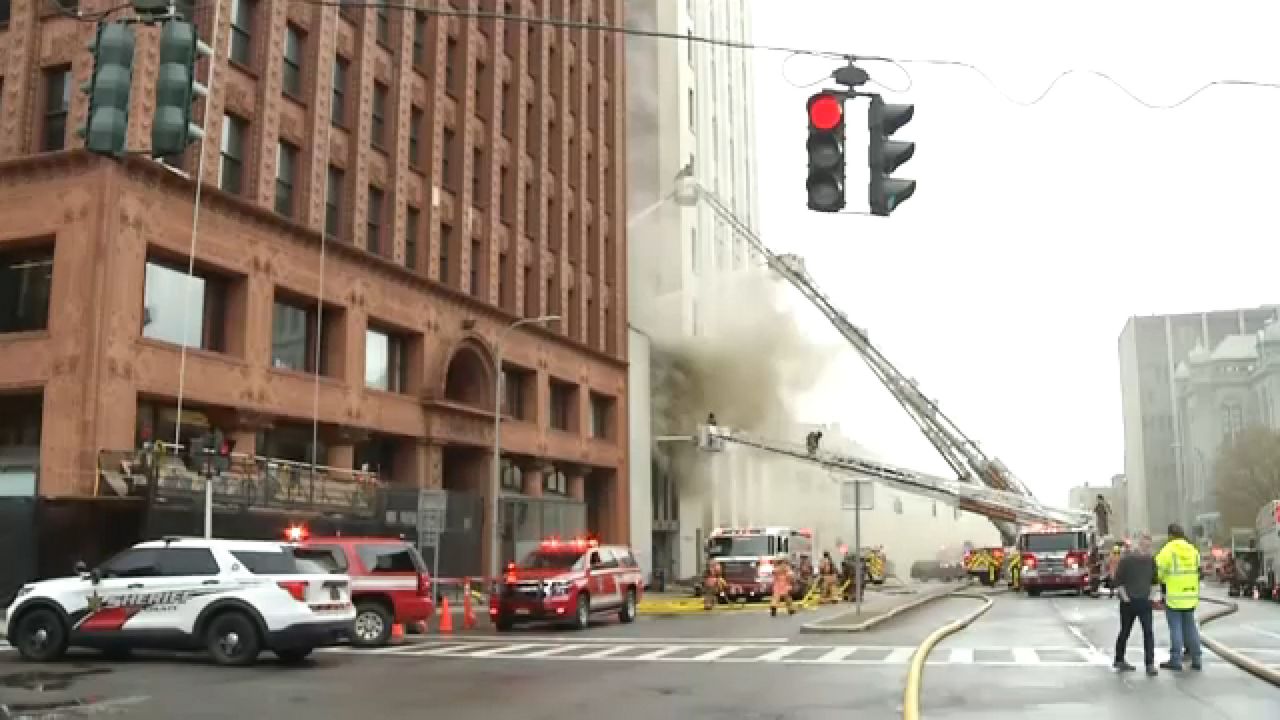 downtown fire
