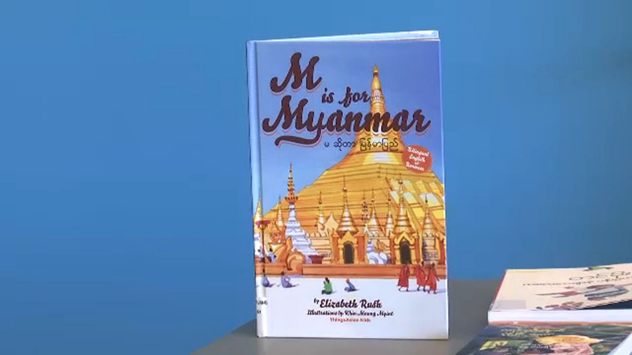 Burmese books added to library