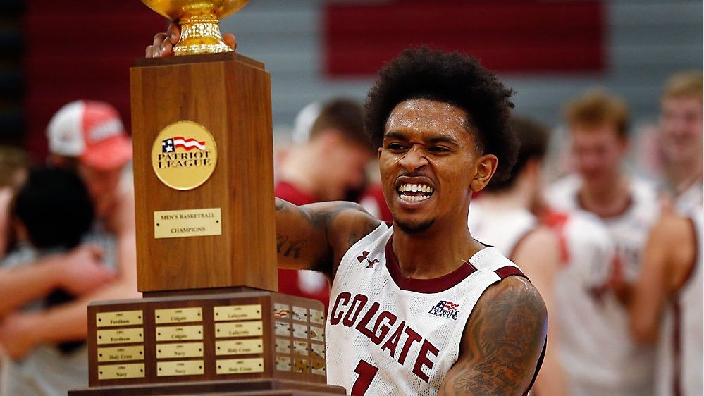 2021 Patriot League Player of the Year Jordan Burns is setting his sights on the NBA Summer League after competing at the G-League Elite Camp in Chicago last weekend. (AP Photo)