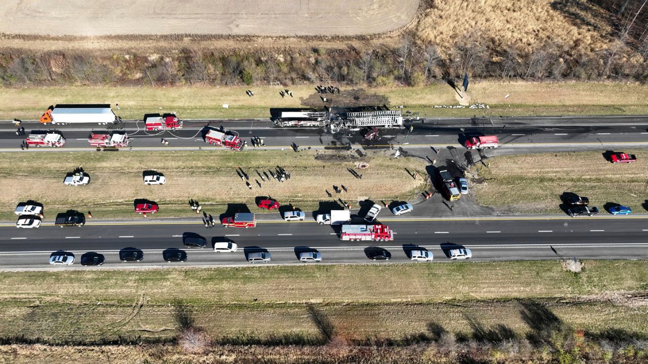 NTSB at scene of deadly Ohio interstate crash