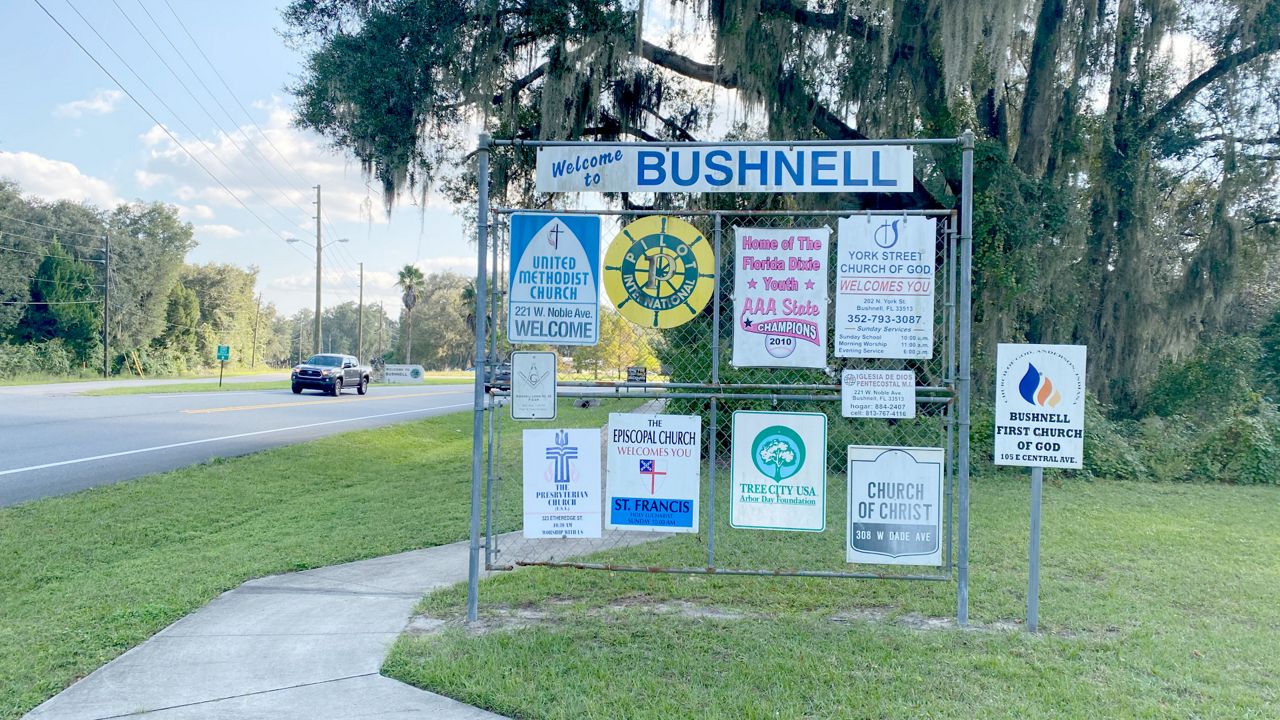 The Census Bureau puts the Bushnell's self-response rate at 40 percent — by far the lowest among nine Central Florida county seats that Spectrum News 13 reviewed. (Pete Reinwald/Spectrum News 13)