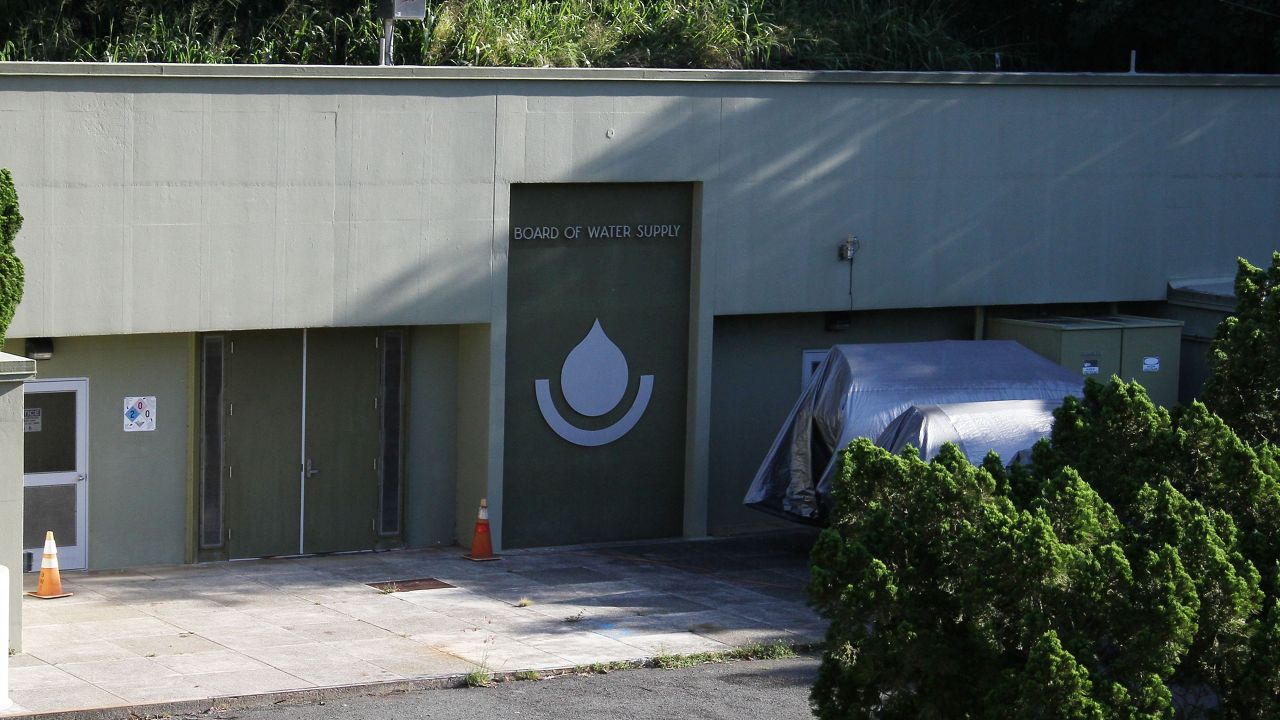 The portal structure for the Honolulu Board of Water Supply's Halawa Shaft. (Photo courtesy of Honolulu Board of Water Supply/Blaine Fergerstrom)