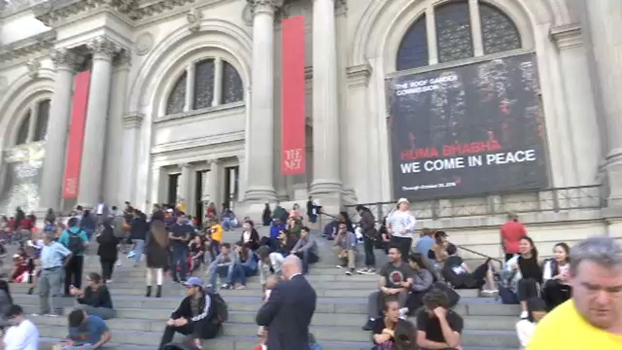 New Yorkers enjoyed the Museum Mile Festival