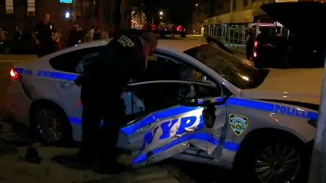 Five NYPD Officers Injured in Bronx Collision