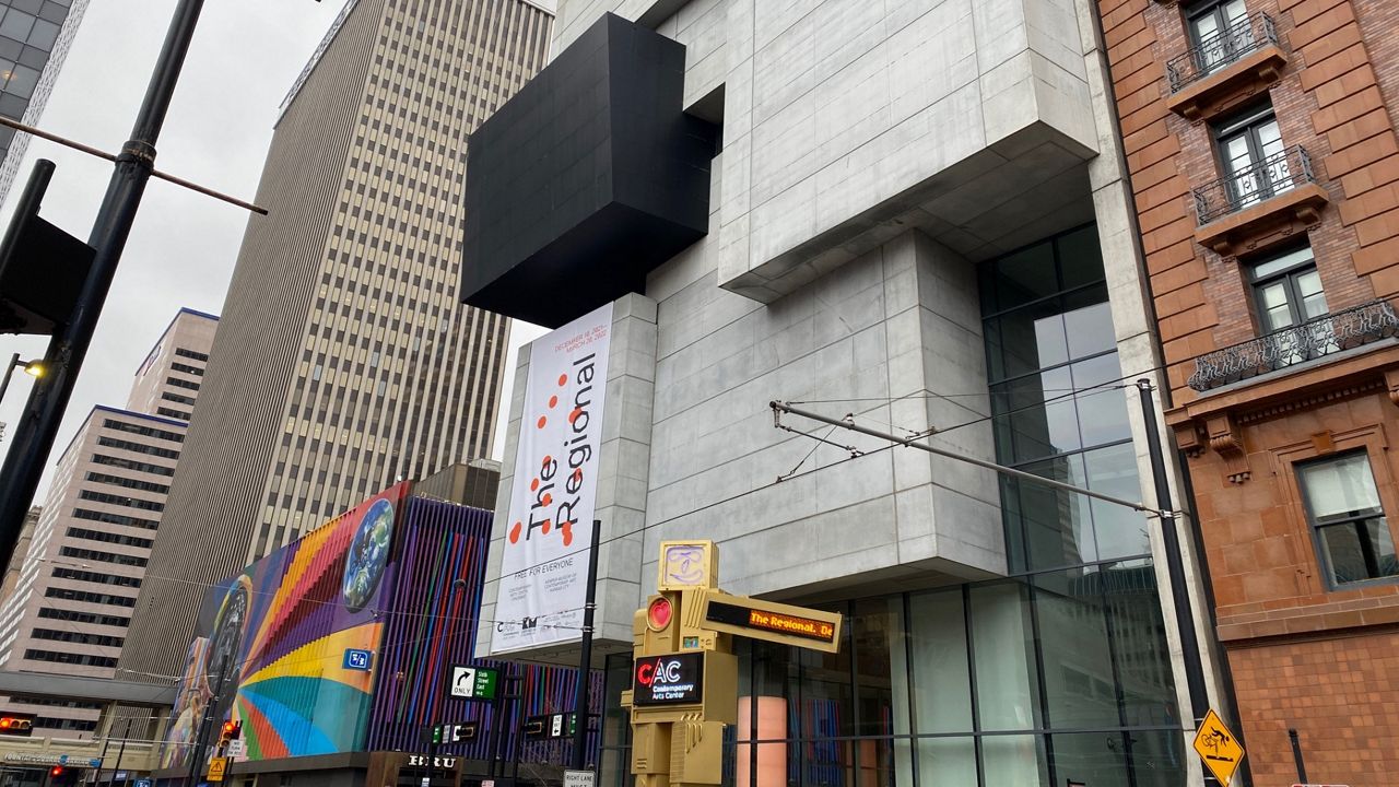 The Contemporary Arts Center, otherwise known as the CAC, in downtown Cincinnati. (Spectrum News 1/Casey Weldon)