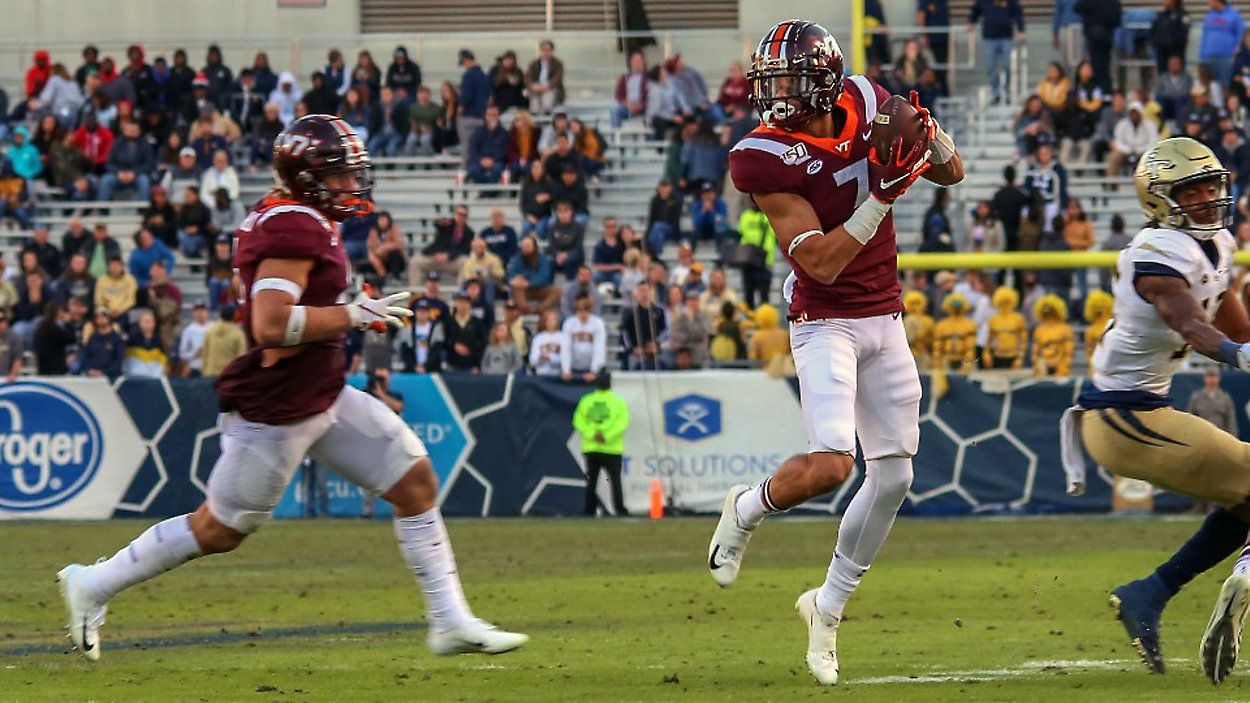 Virginia Tech DB Caleb Farley  NFL Draft Focus With Pro Football