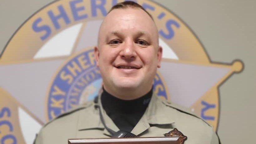 Scott County Sheriff's Deputy Caleb Conley was shot during a traffic stop last week. The accused shooter appeared in Scott County Court Tuesday morning. (Scott County Sheriff's Office)