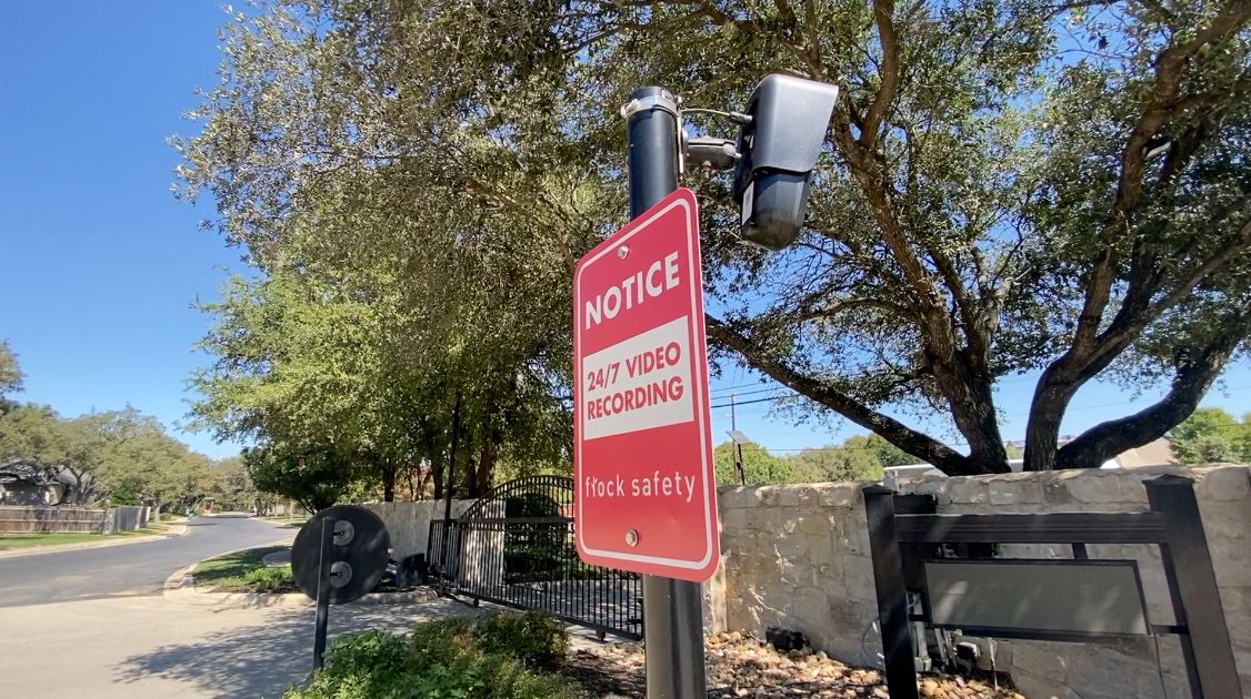 Gate camera adds security for Shavano Heights