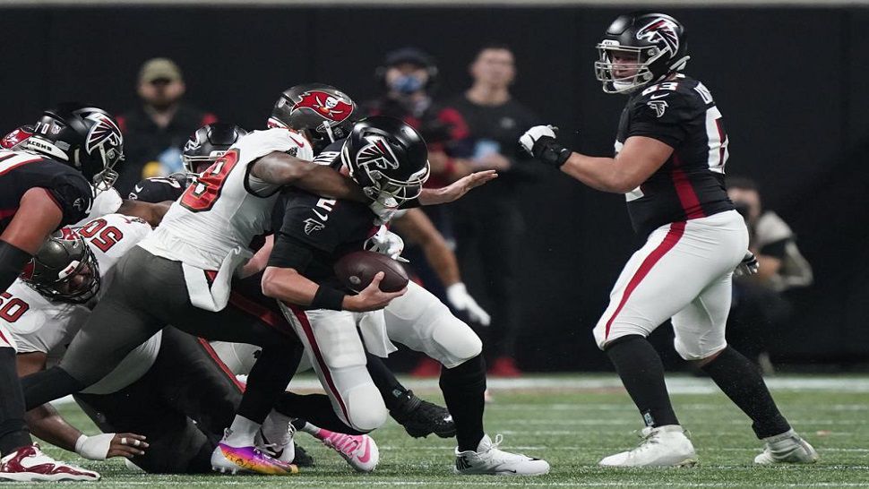 Bucs look to end two-game skid against improved Falcons