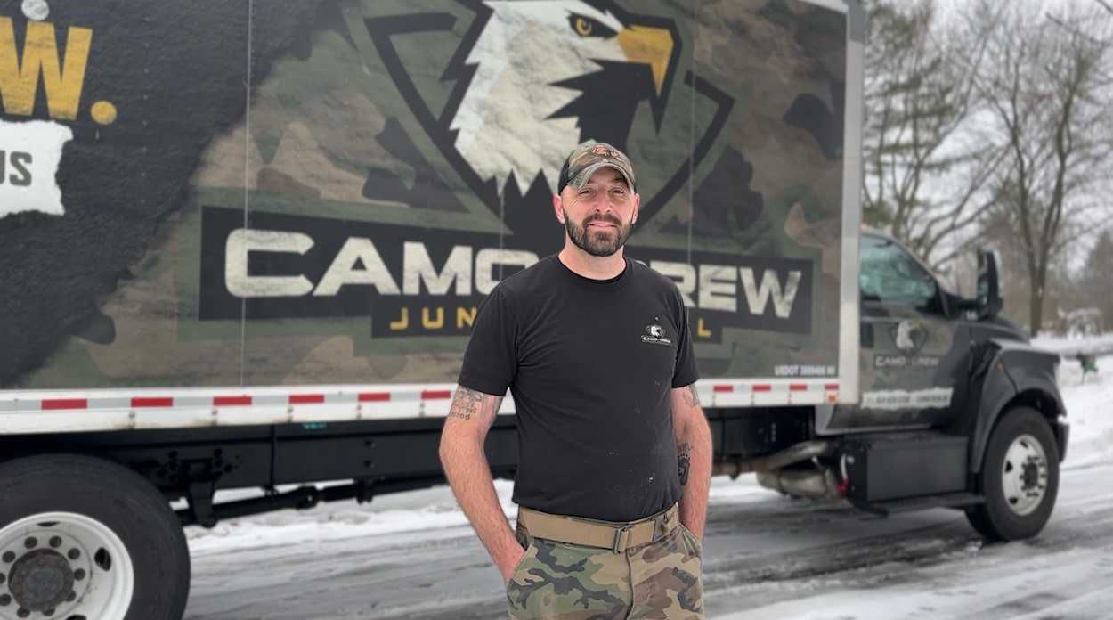 Andy Weins, Camo Crew Junk Removal Owner