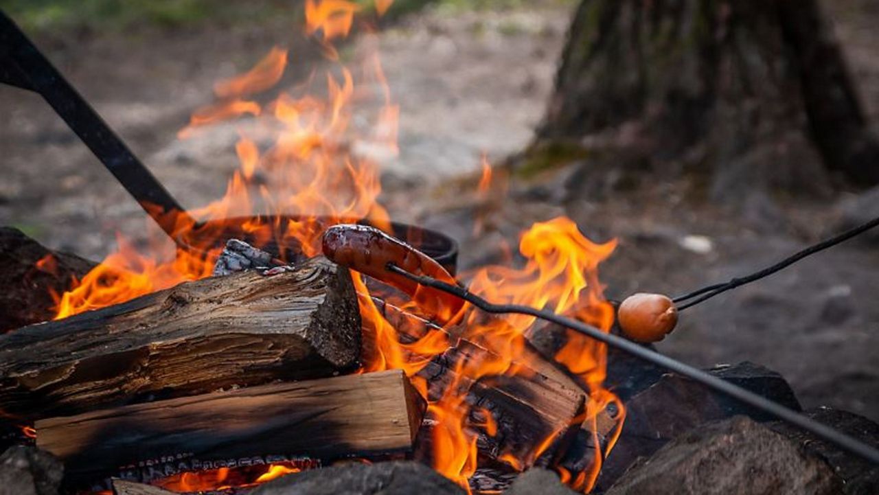 Burn bans in Seminole and unincorporated Osceola counties prohibit campfires for now. (Spectrum News)