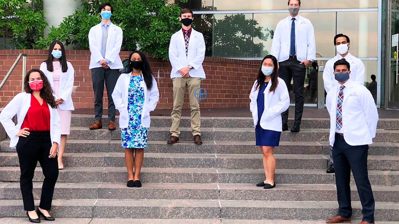 UC Welcomes College of Medicine Students Back to Campus