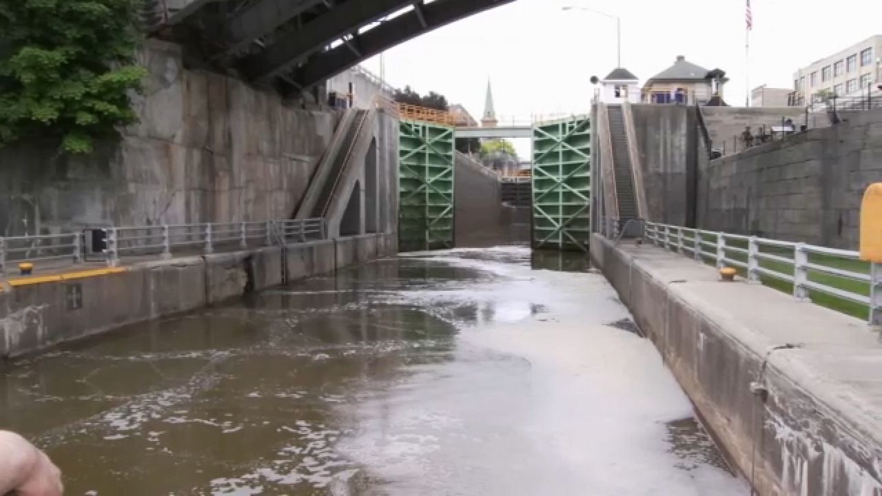 The History Of New York S Erie Canal Lock System   Canal Locks 06202022