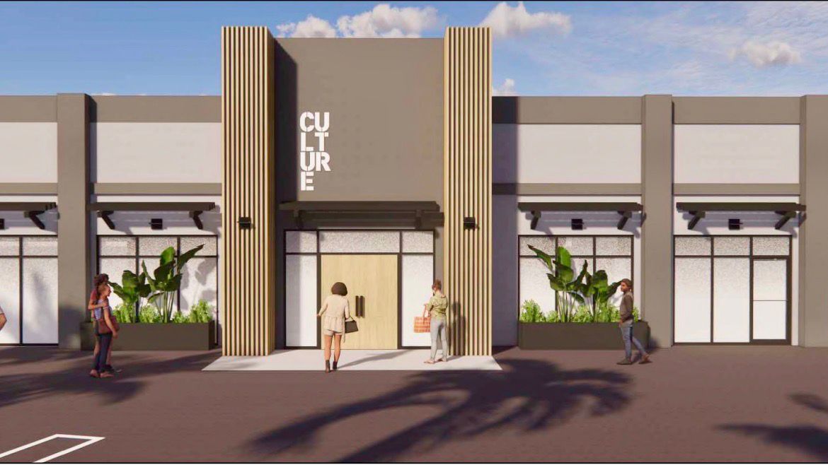 Rendering of Cannabis Culture Club retail storefront in Costa Mesa (Courtesy Costa Mesa Planning Commission)