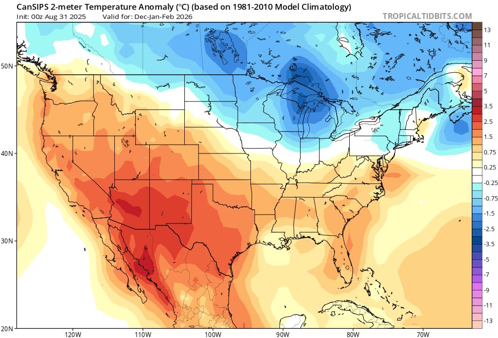 Warmer and drier than normal winter expected for Florida