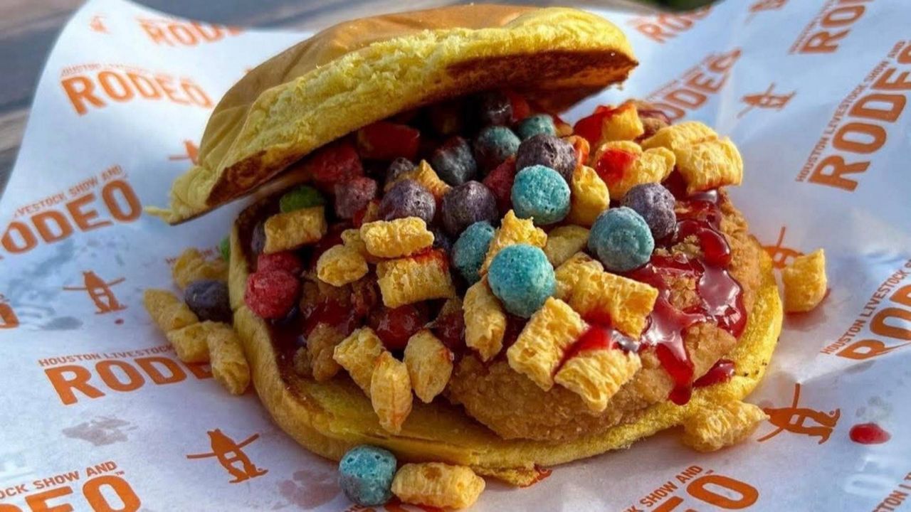 This year's Los Angeles County Fair will serve up a Cap'n Crunch chicken sandwich. (Photo courtesy of LA County Fair)