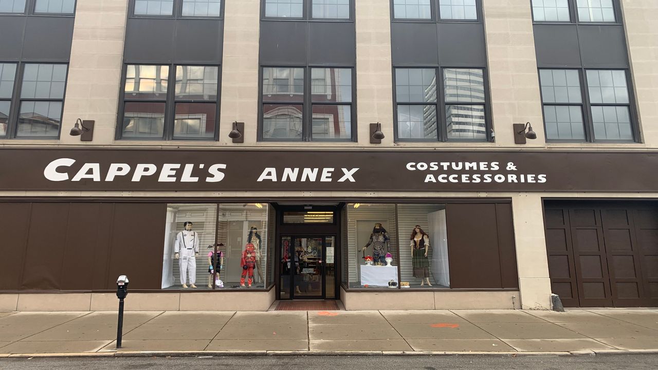 Cappel's Annex, one of two downtown store sites for the beloved local costume and accessory store. (Spectrum News/Casey Weldon)