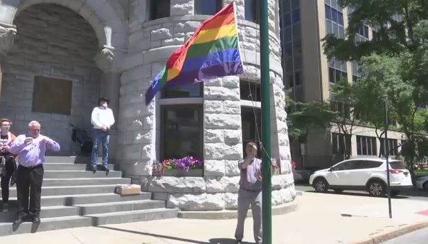 CNY Pride flag raising ceremony kicks off pride week