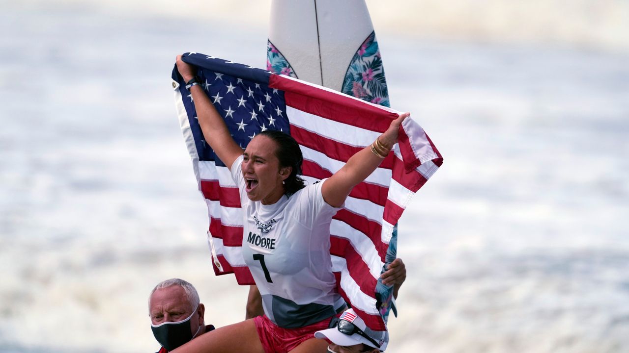 Professional female surfers finally get priority on the podium with equal  contest payouts in Florida.