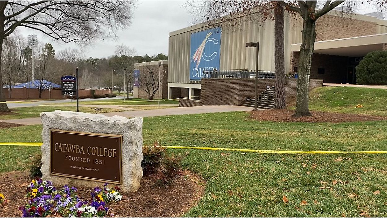 2 held in shooting at Catawba College