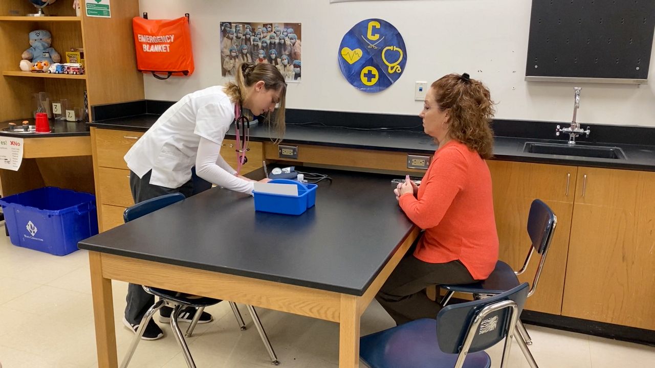 UCPS clinic lets students get first practice with medicine
