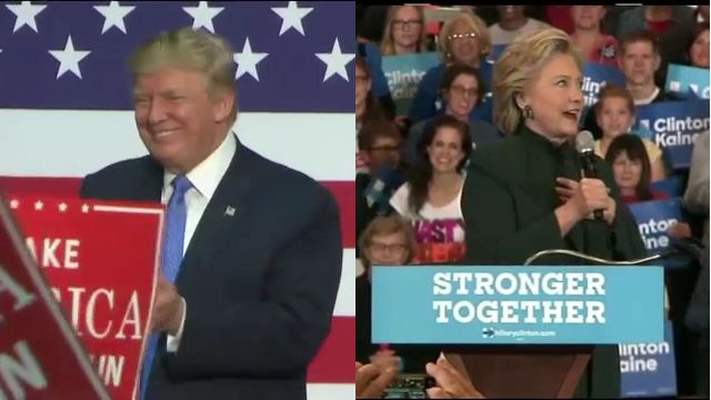 Trump Stumps in North Carolina and Pennsylvania; Clinton Hits Trail in Ohio