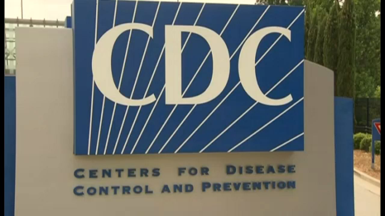 A sign for the Centers for Disease Control and Prevention.