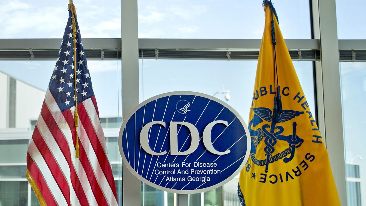 The Centers for Disease Control and Prevention logo is seen at the agency's headquarters in Atlanta. (AP Photo/David Goldman, File)