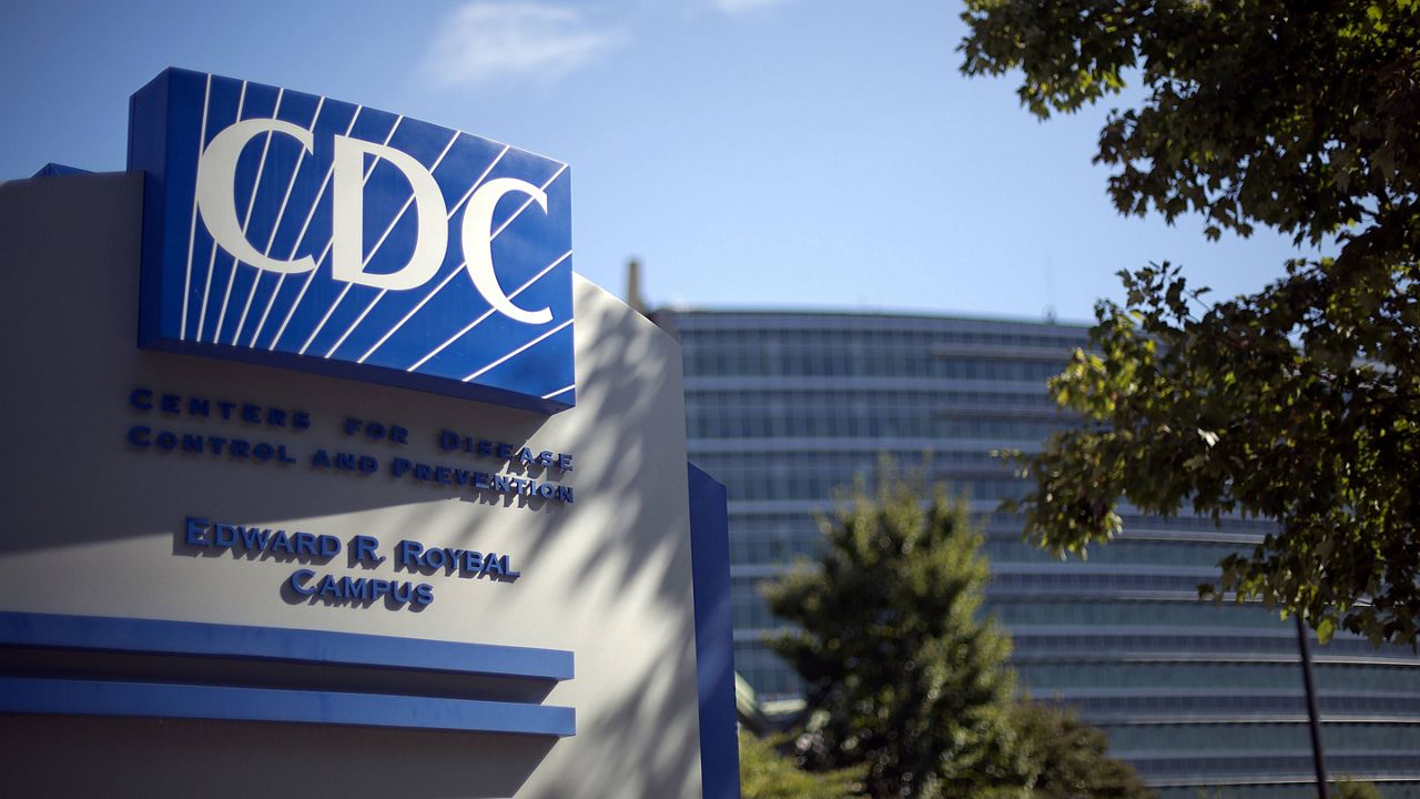 A sign marks the entrance to the federal Centers for Disease Control and Prevention in Atlanta. (AP Photo/David Goldman, File)