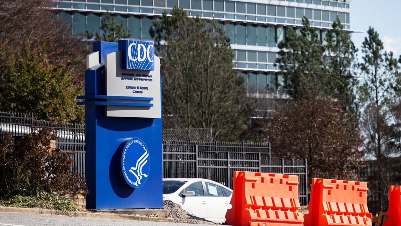 This March 6, 2020, file photo, shows the headquarters for Centers for Disease Control and Prevention in Atlanta. (AP Photo/ Ron Harris, File)