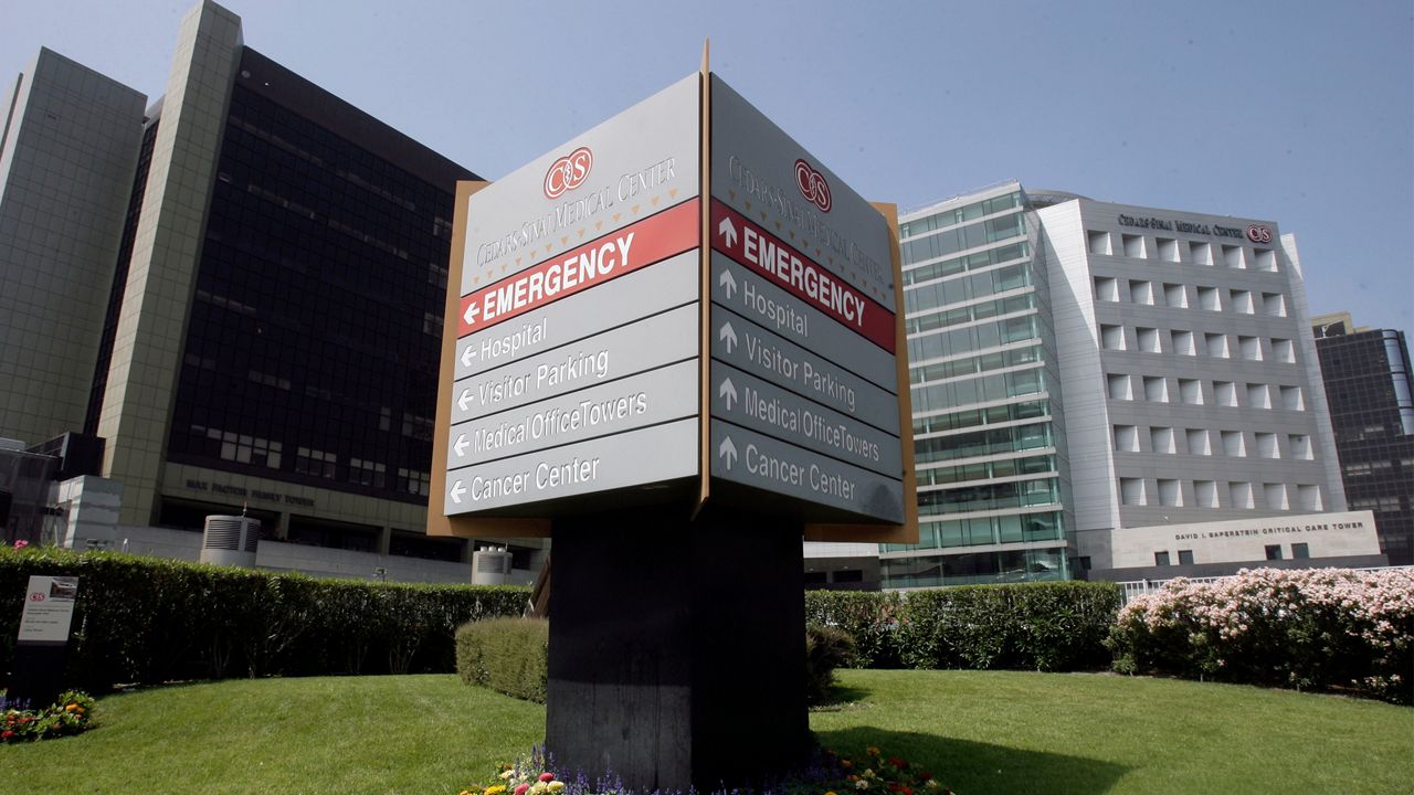 Real estate photograph of Cedars-Sinai Medical Center Thursday, Jully 31, 2008, in Los Angeles. (AP Photo/Ric Francis)
