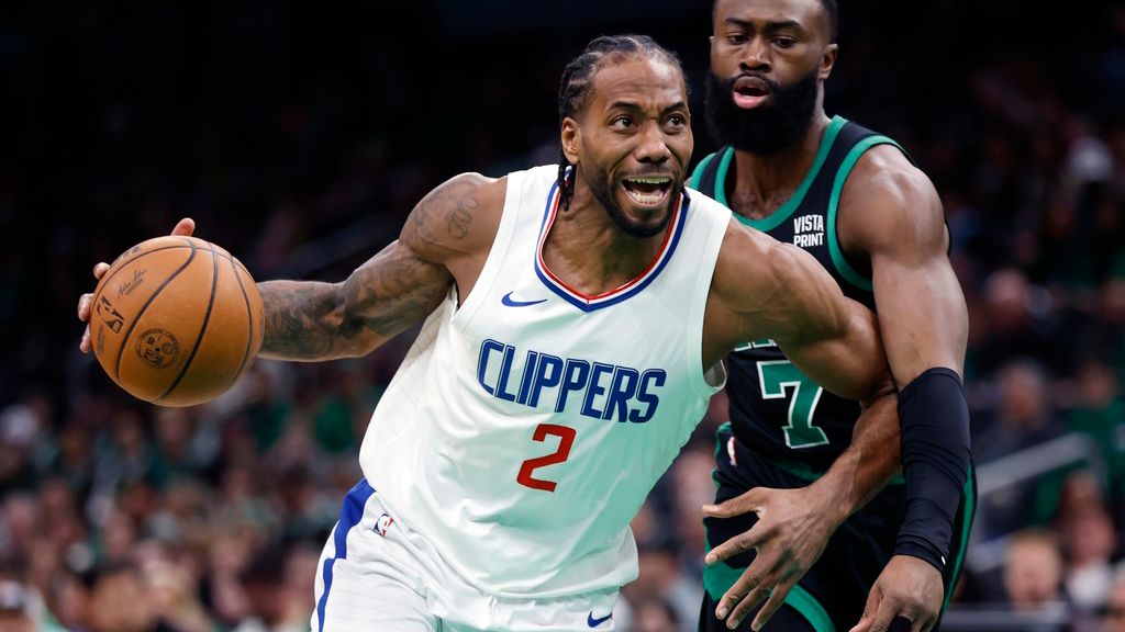 Los Angeles Clippers' Kawhi Leonard. (AP Photo/Michael Dwyer)