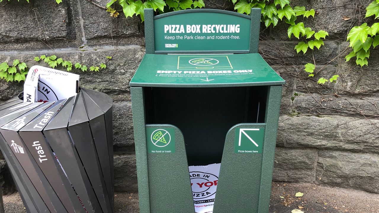 Central Park solving pizza box recycling dilemma