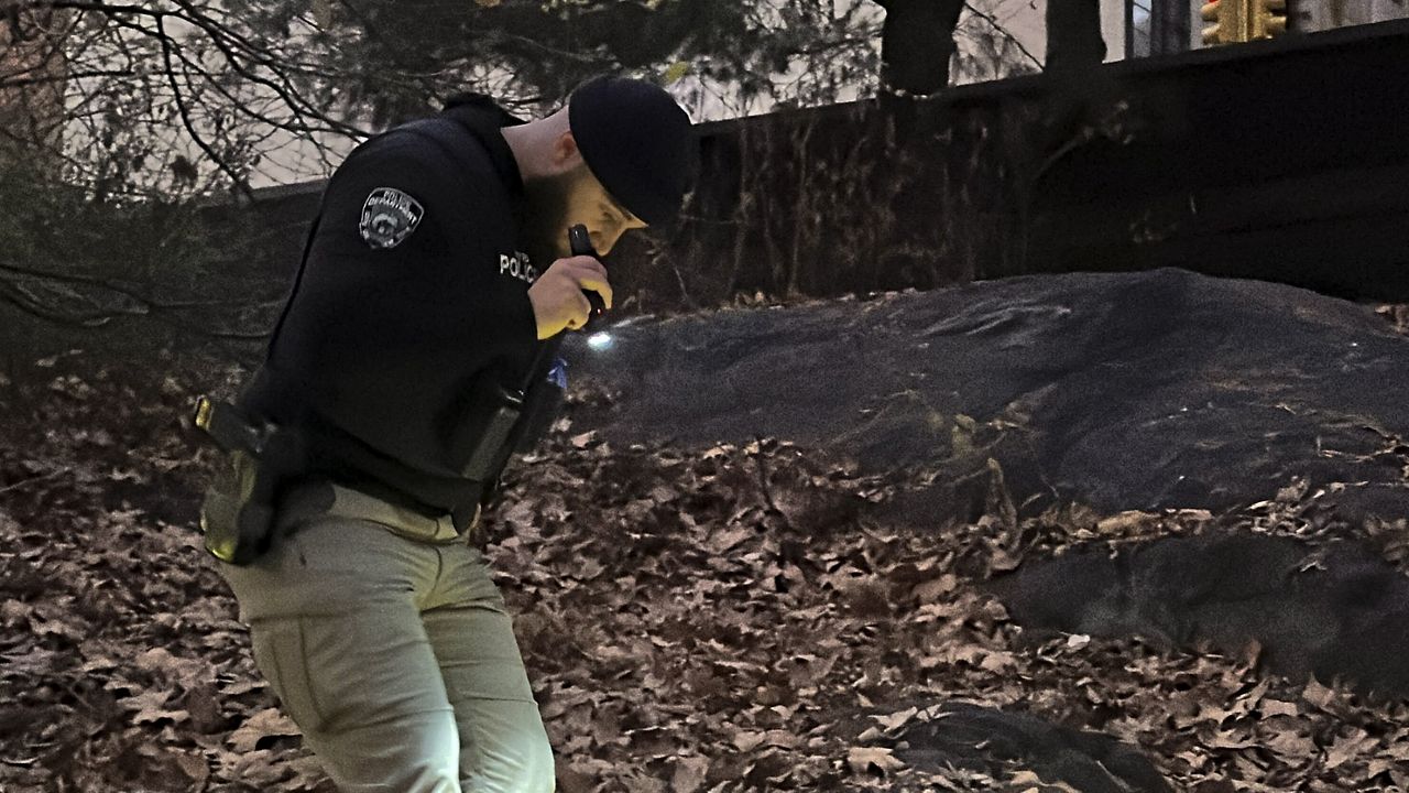 A New York City Police officer