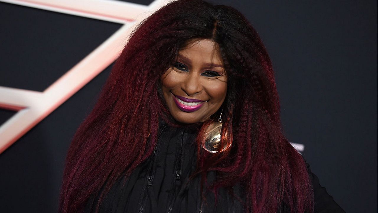 Chaka Khan arrives at the Los Angeles premiere of "Charlie's Angels" at the Regency Theater Westwood on Monday, Nov. 11, 2019. (Photo by Jordan Strauss/Invision/AP)