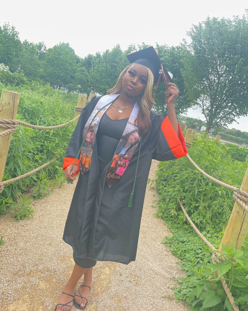 Keariah Chapple poses for a photo during her high school graduation. (Photo courtesy of Keariah Chapple)