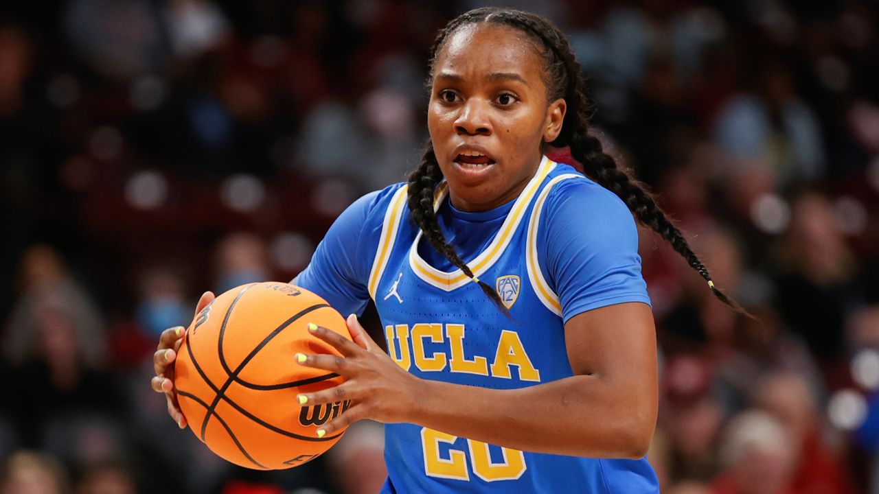 UCLA guard Charisma Osborne. (AP Photo/Nell Redmond)