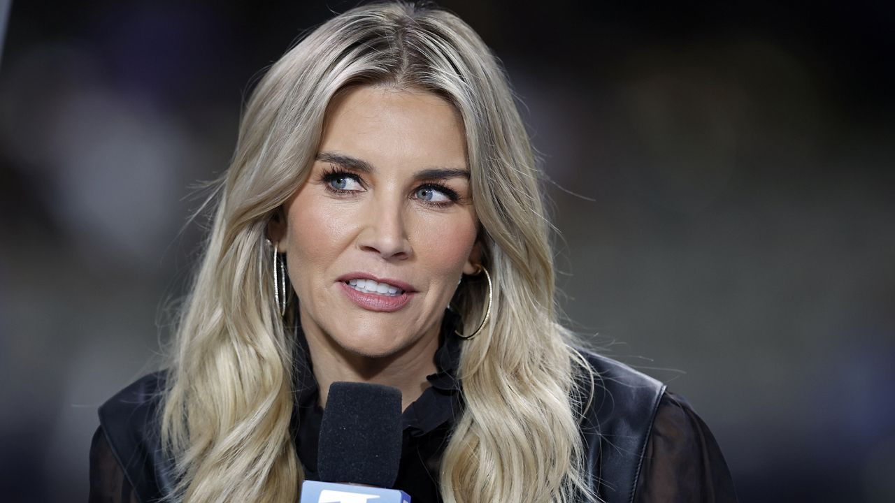 Fox Sports and Amazon Prime Video NFL commentator Charissa Thompson (AP Photo/Tyler Kaufman, File)