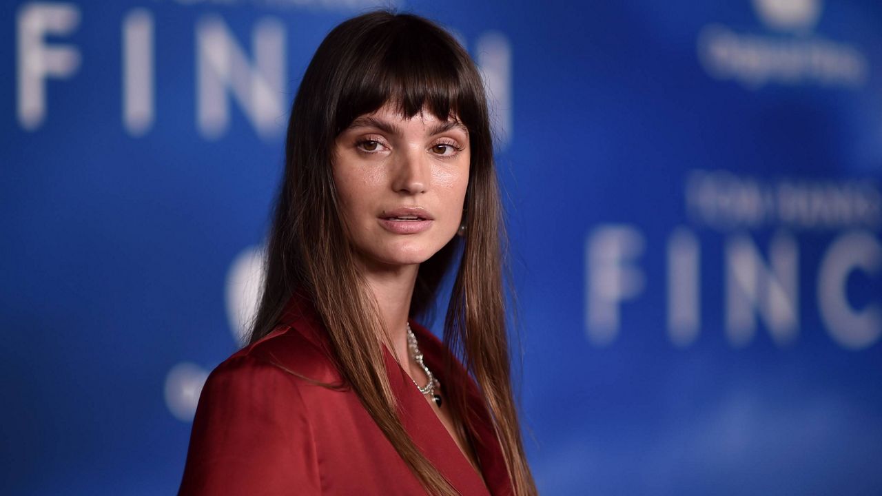 Charlbi Dean Kriek arrives at the premiere of "Finch" on Nov. 2, 2021, at the Pacific Design Center in West Hollywood, Calif. (Photo by Richard Shotwell/invision/AP, File)