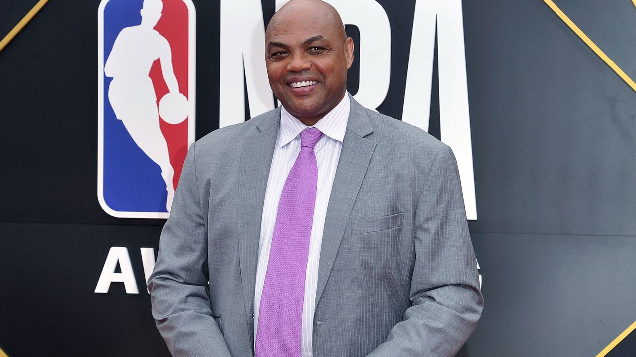 Charles Barkley arrives at the NBA Awards on June 24, 2019, at Barker Hangar in Santa Monica, Calif. Barkley says next season will be his last on TV, no matter what happens with the NBA's media deals. It will be the Hall of Fame player's 25th season and could be the last that TNT broadcasts the league. (Photo by Richard Shotwell/Invision/AP, File)