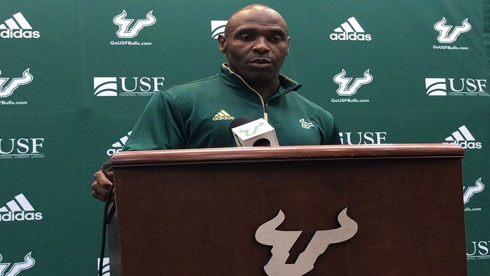 USF Head Coach Charlie Strong knows his team can't drop a 9th straight loss Saturday. 