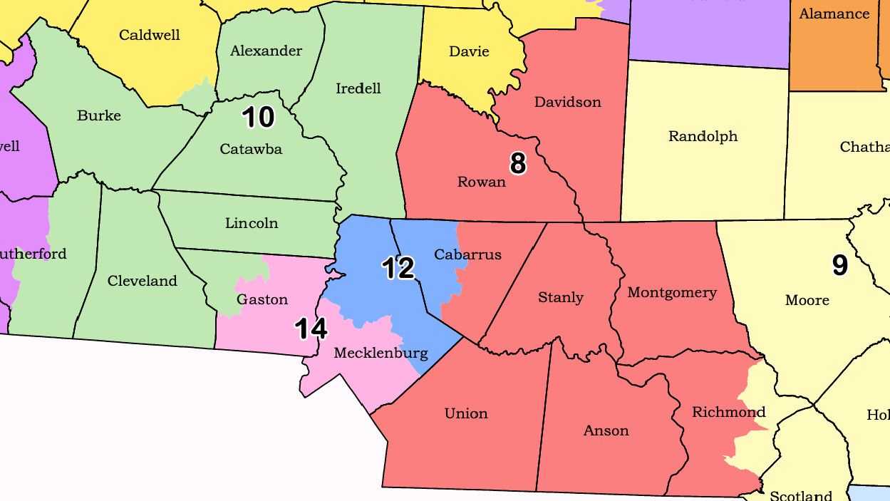 Congressional elections in Charlotte, North Carolina, and the surrounding districts will be different after redistricting, but there are still three incumbents running for reelection.
