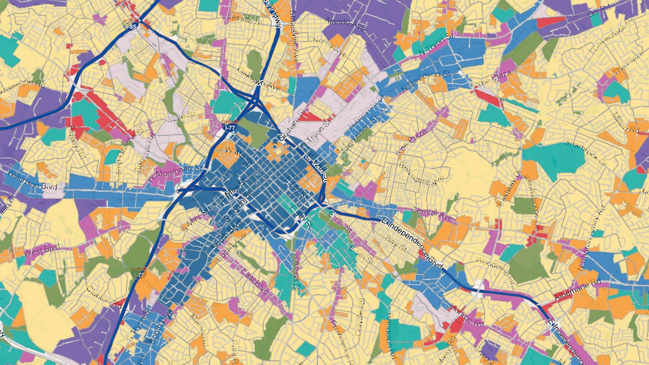 City of Charlotte hears rezoning proposal for land