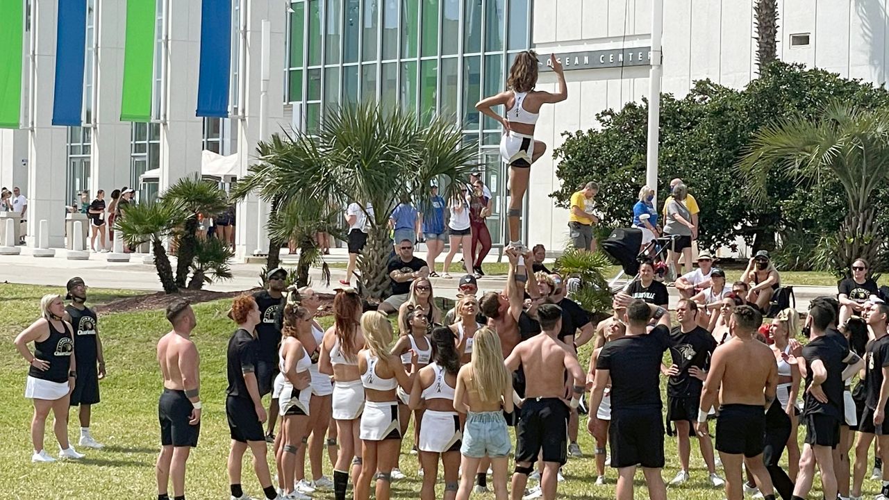 Off to Daytona: App State competition cheer team to compete in 'the big  show', News