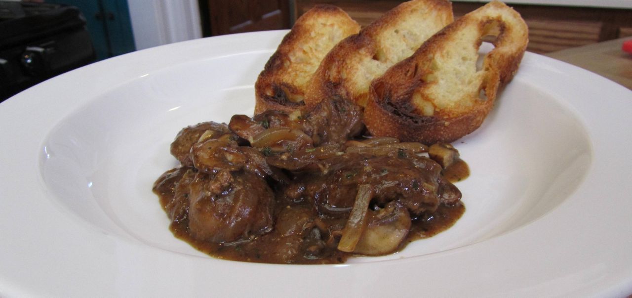 Chicken Liver Marsala