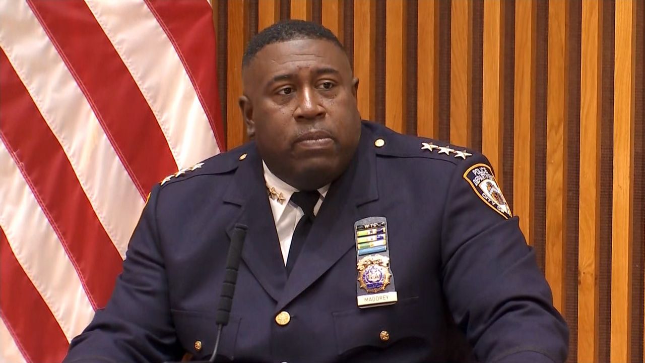 NYPD Chief of Department Jeffrey Maddrey resigns