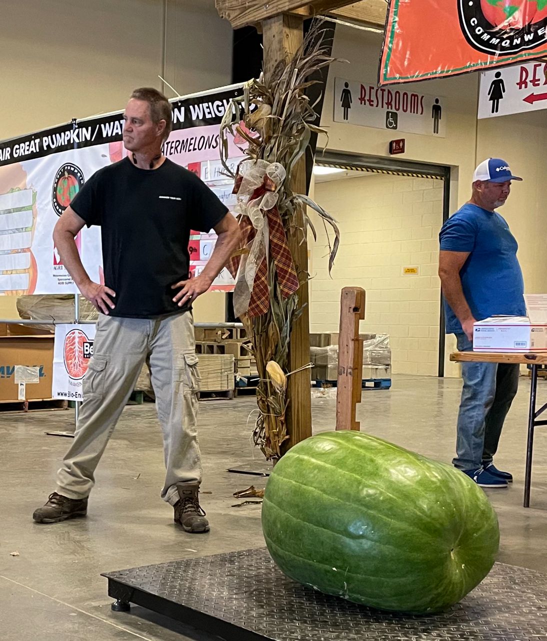 Growers vie for biggest pumpkin, watermelon ahead of fair