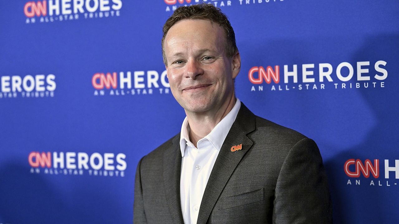 Chris Licht attends the 16th annual CNN Heroes All-Star Tribute at the American Museum of Natural History in New York on Dec. 11, 2022. (Photo by Evan Agostini/Invision/AP)