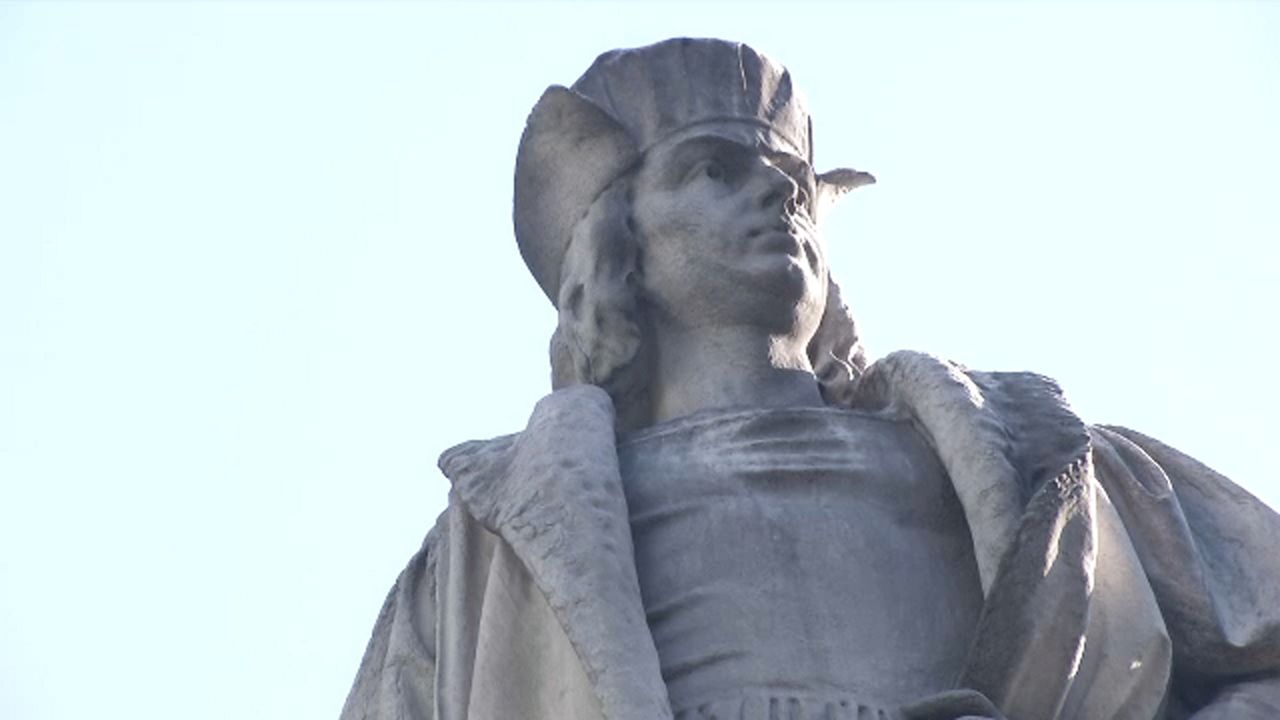 Christopher Columbus statue Columbus Circle